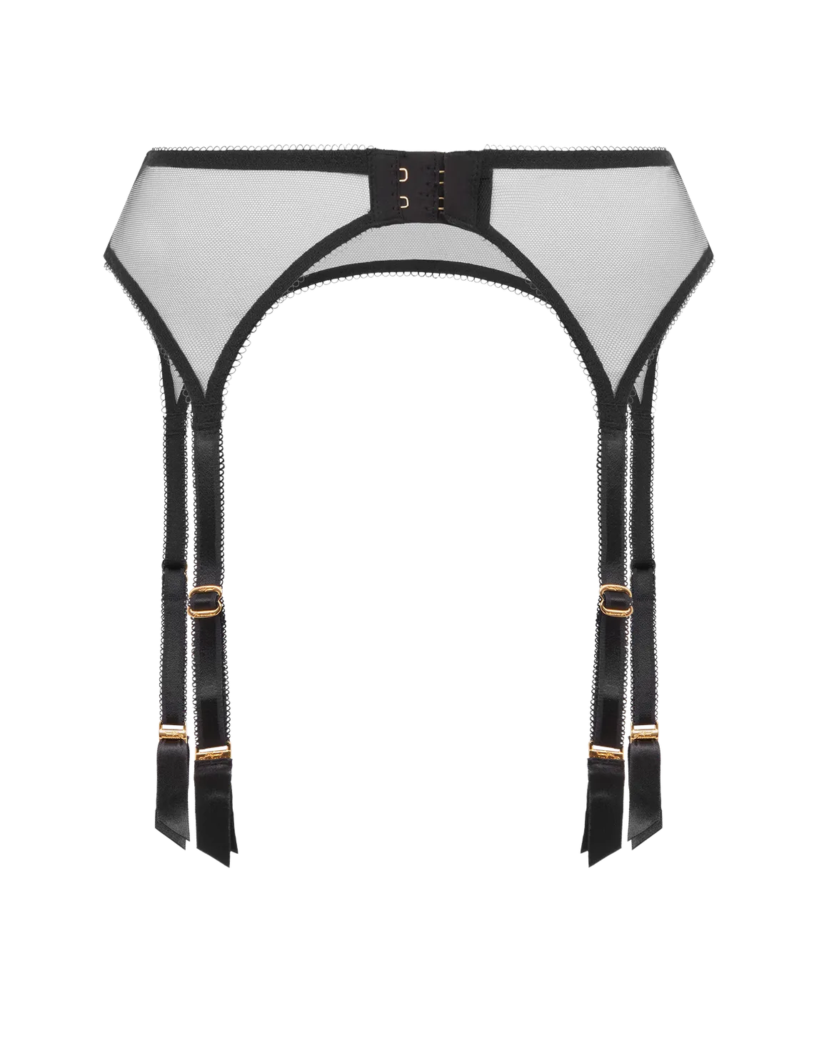 Perri Suspender Black/Fuchsia | Agent Provocateur