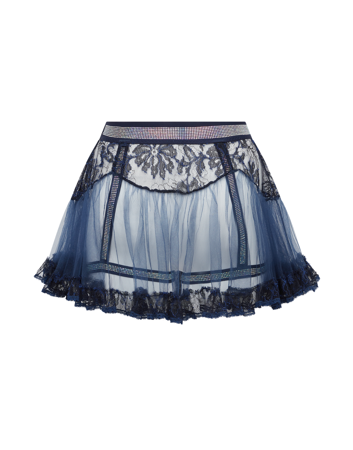 Ritzia Mini Skirt Navy | Agent Provocateur
