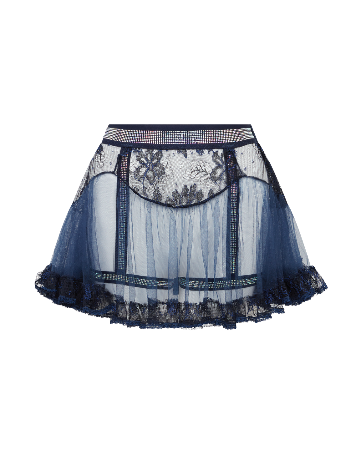 Ritzia Mini Skirt Navy | Agent Provocateur