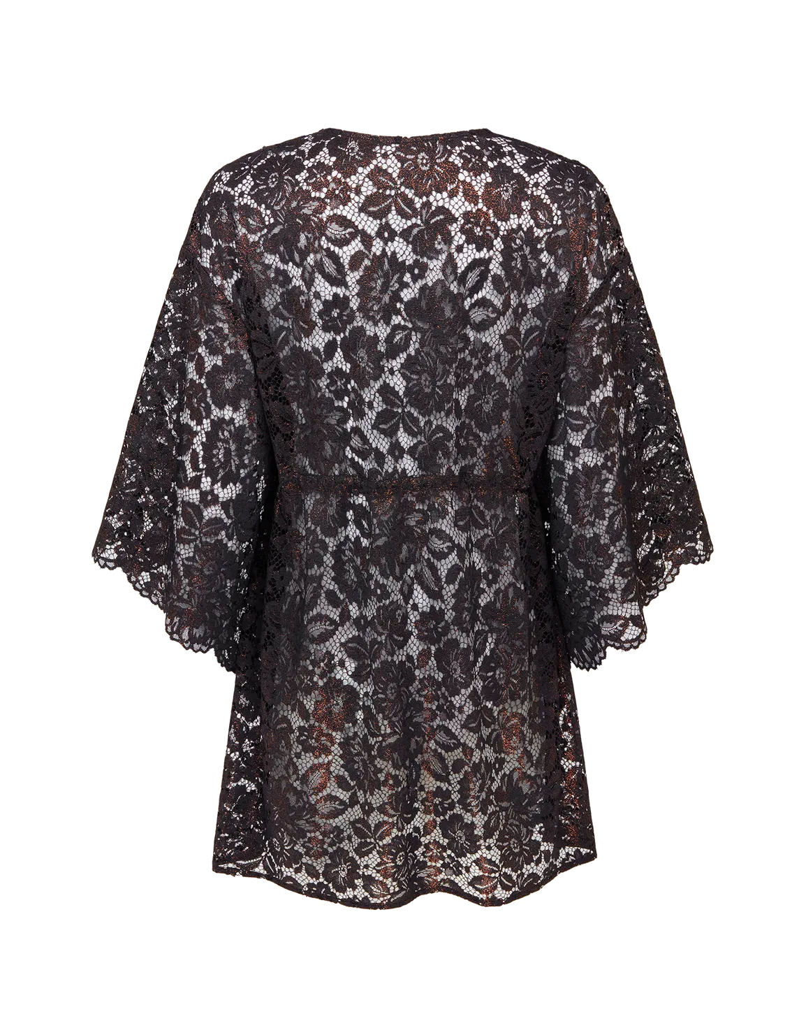 Trixa Kaftan Black/Gold | Agent Provocateur