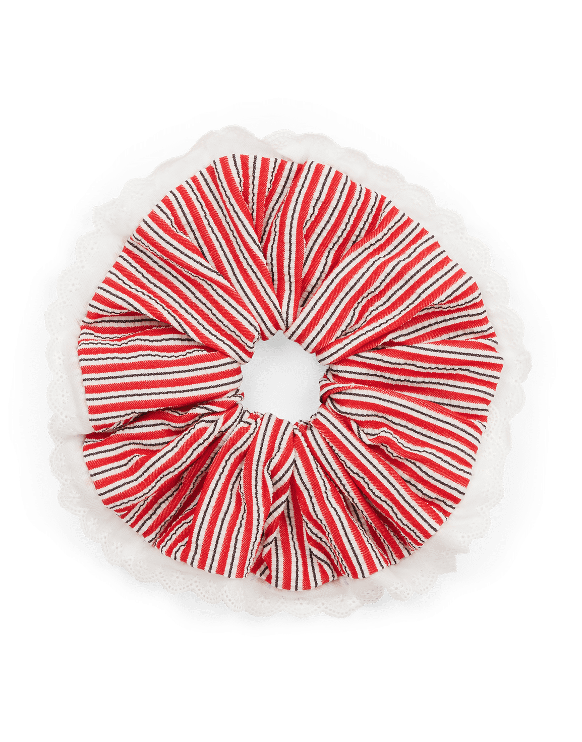 Milli Skirt & Scrunchie White/Red | Agent Provocateur