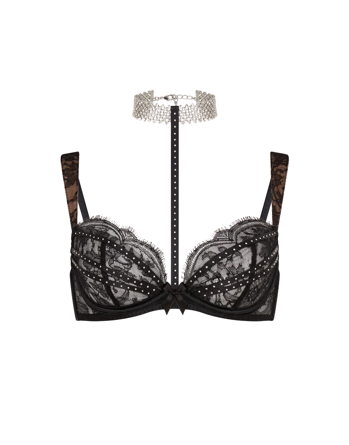 Anora High Neck Underwired Bra | Agent Provocateur