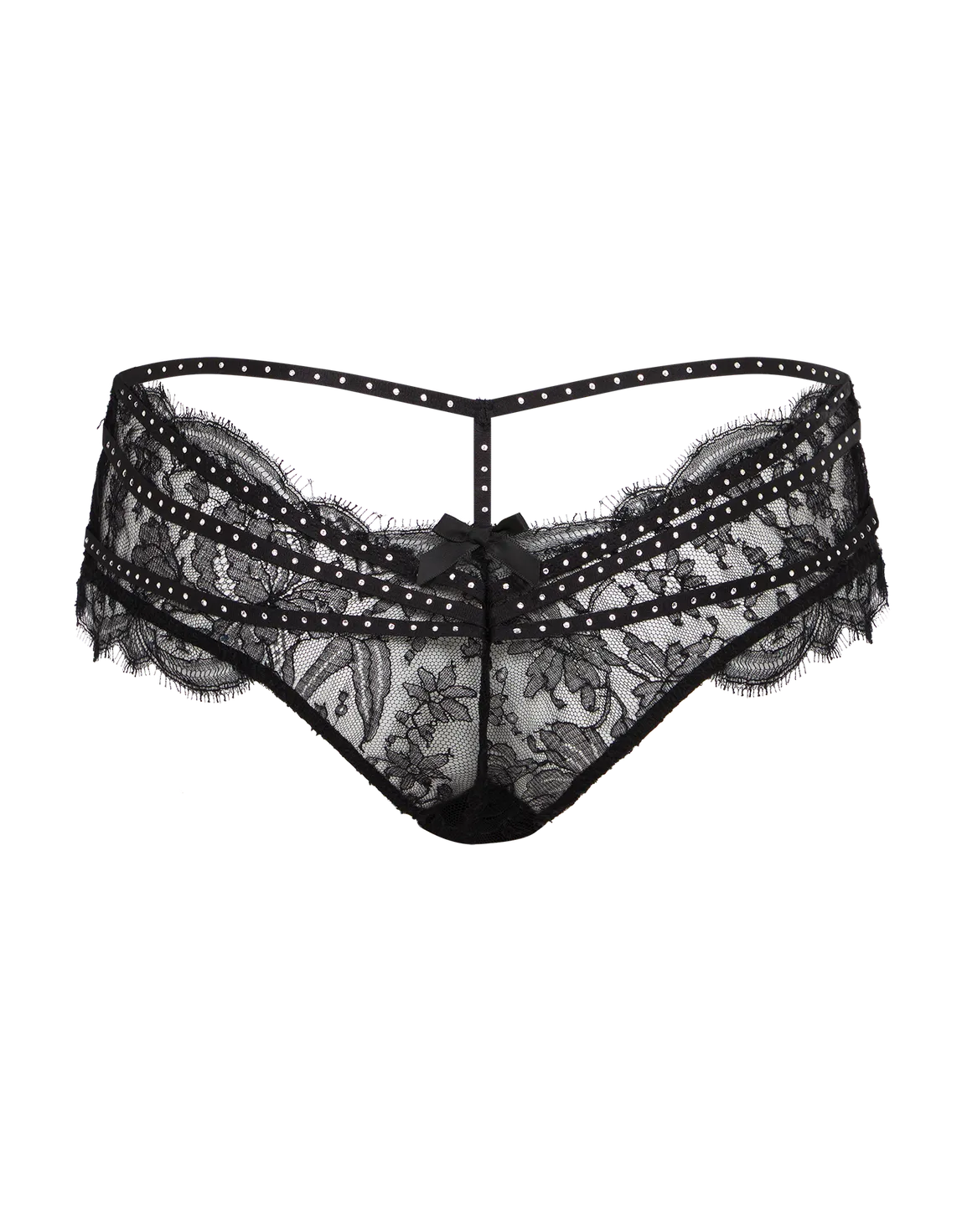 Anora Brief Black/Crystal | Agent Provocateur