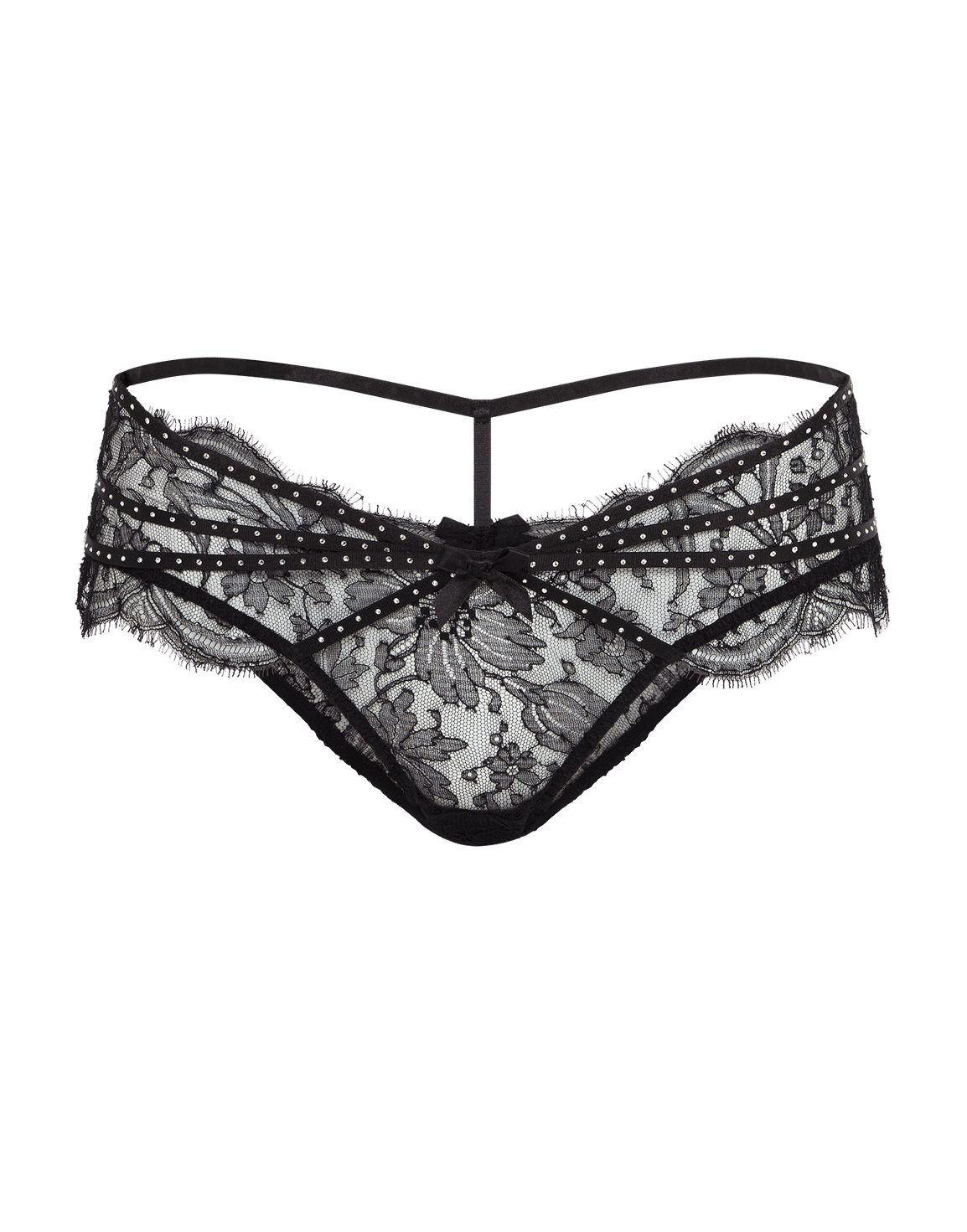 Anora Brief Black/Crystal | Agent Provocateur