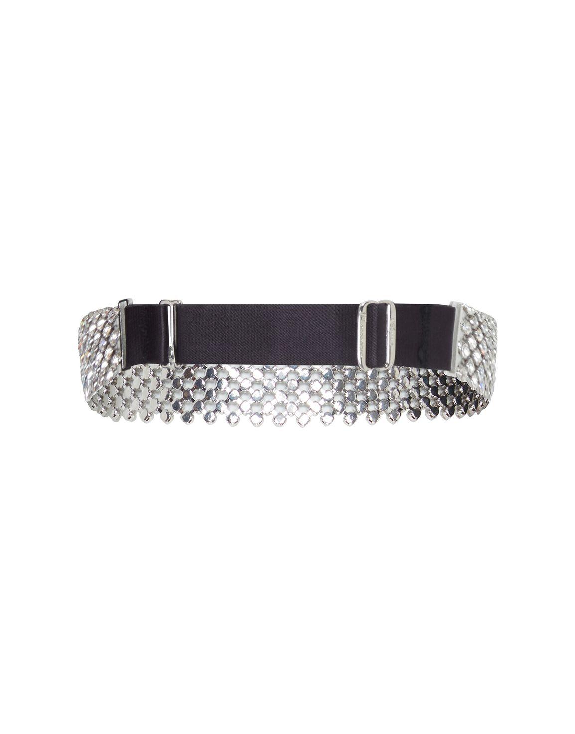 Anora Garter Set Silver/Crystal | Agent Provocateur