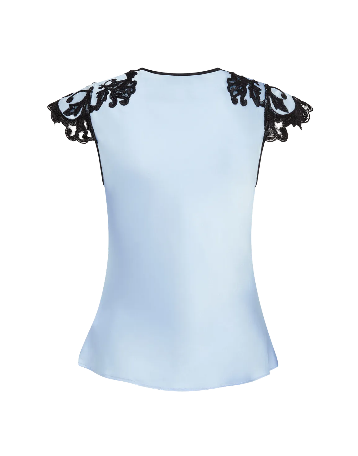 Clarette Camisole Top Blue/Black | Agent Provocateur