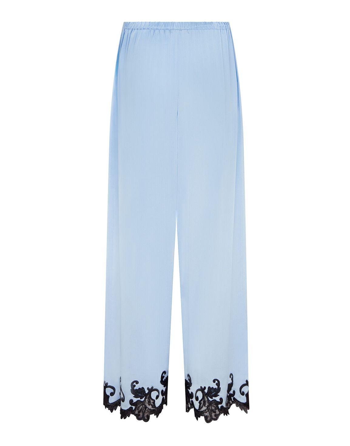 Clarette Pyjama Trousers  Blue/Black | Agent Provocateur
