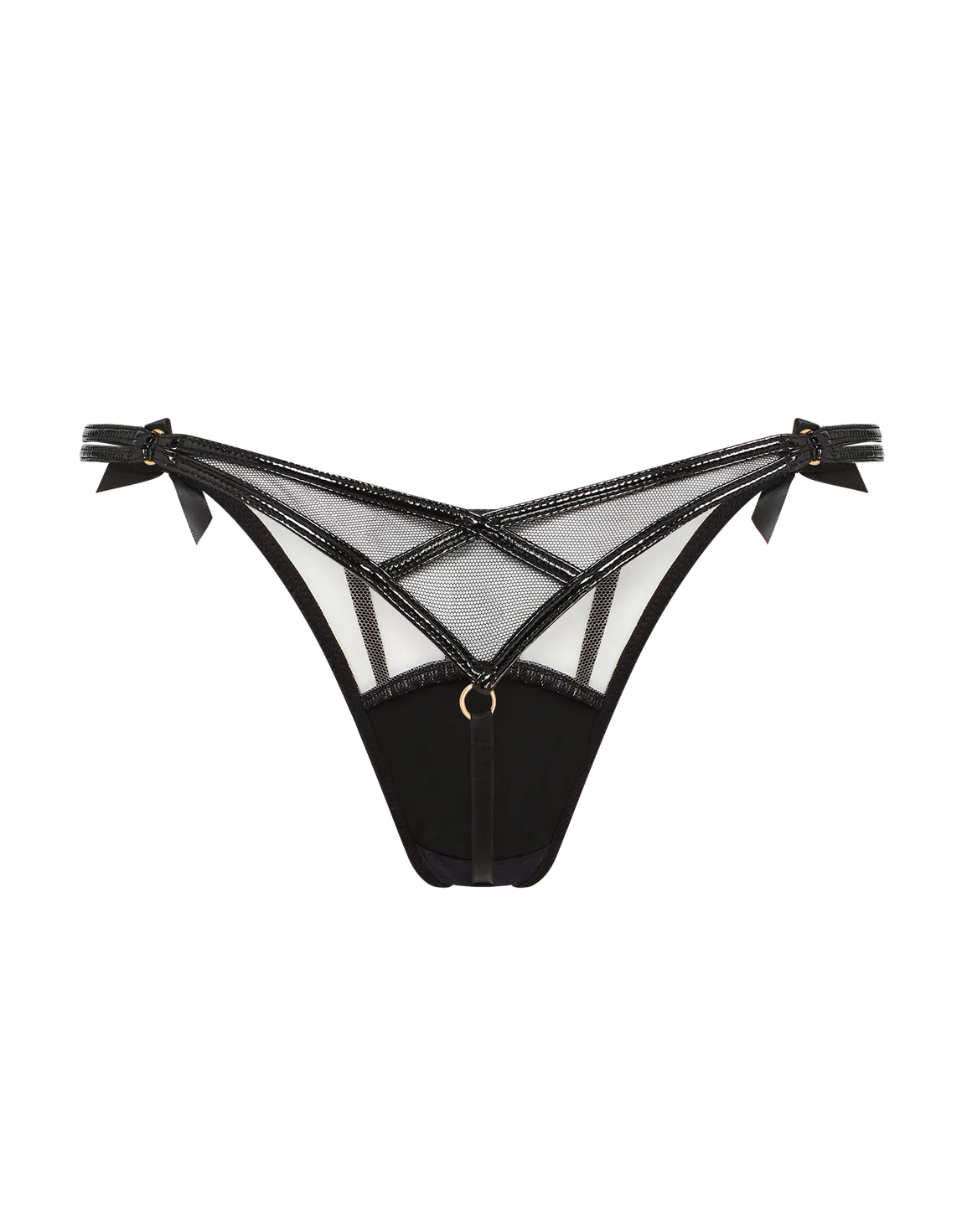 Flick Thong Black/Nude | Agent Provocateur