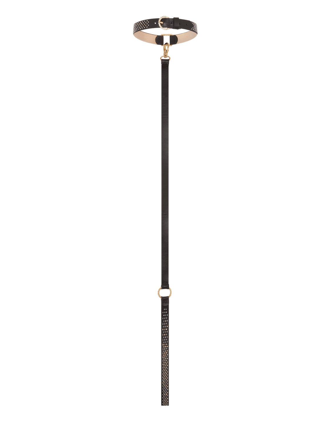 Fonda Choker And Leash Black Crystal | Agent Provocateur