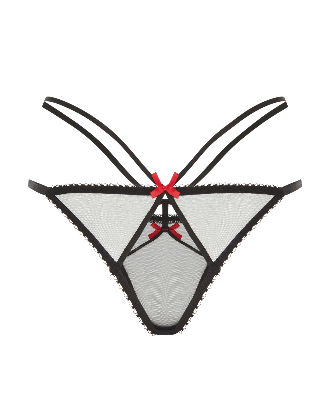 Hetty Brief Black/Red | Agent Provocateur