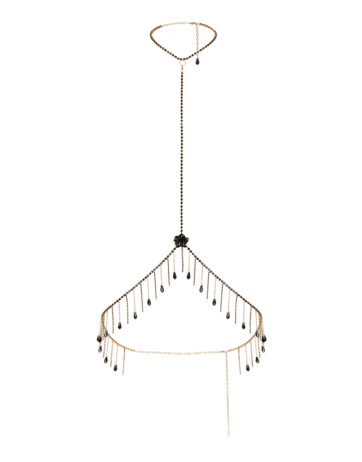 Lilathe Bodychain  Black | Agent Provocateur