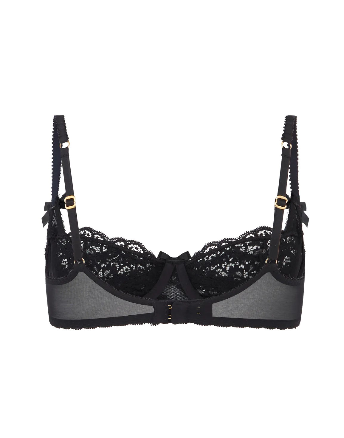 Maxwell Balconette Underwired Bra  Black | Agent Provocateur