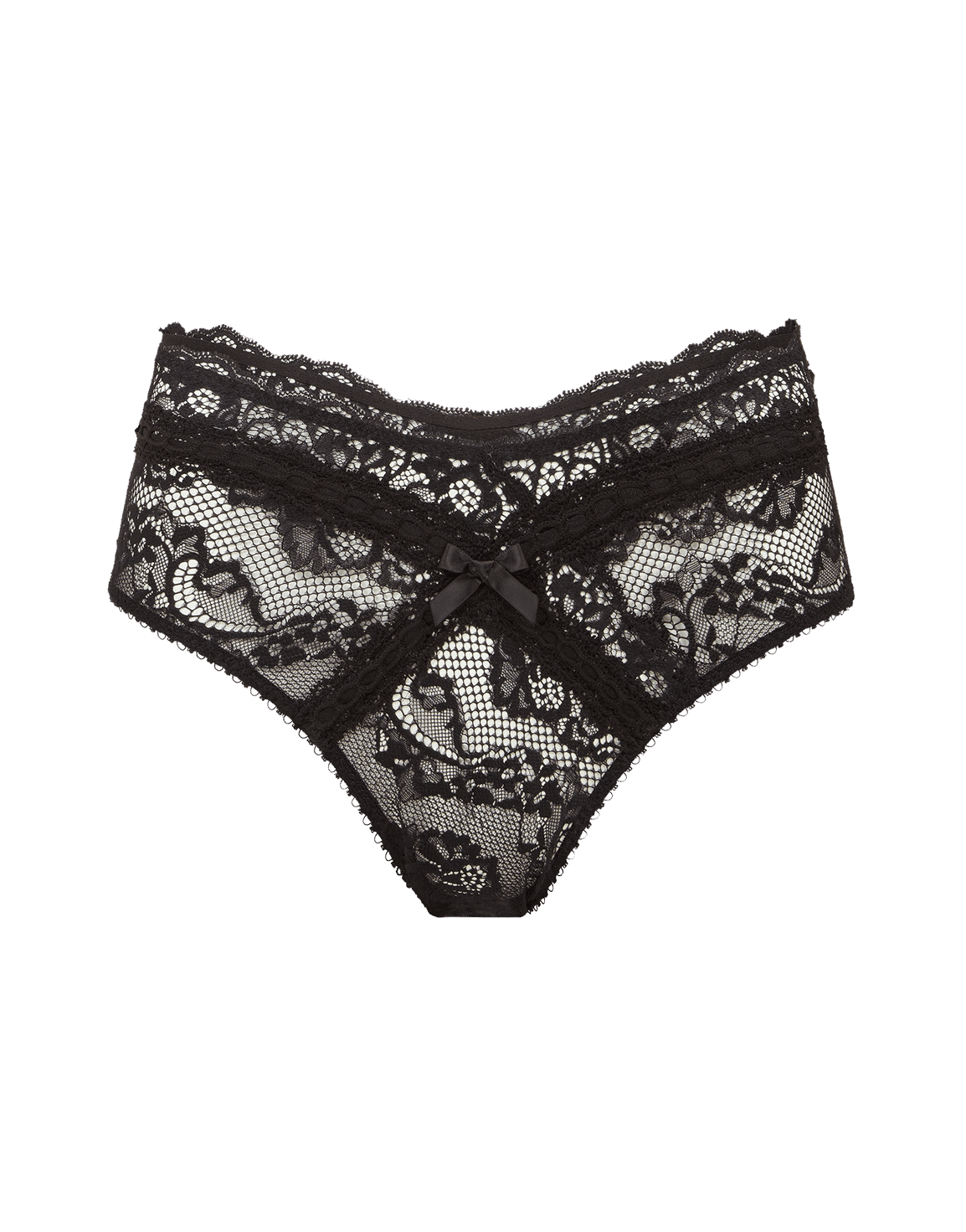 Maxwell High Waisted Brief  Black | Agent Provocateur