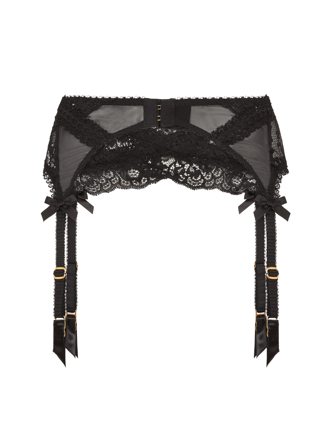 Maxwell Suspender  Black | Agent Provocateur