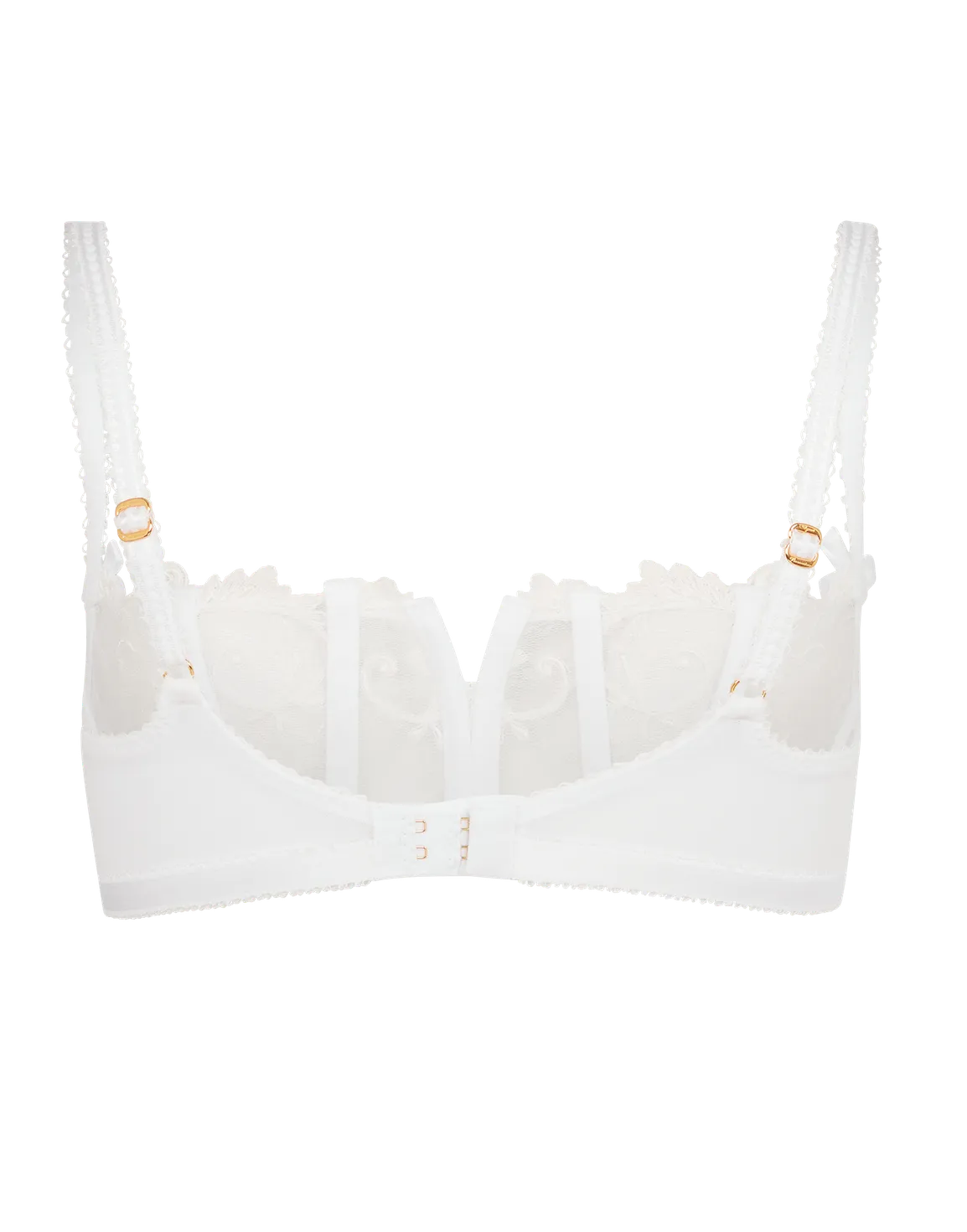 Nicolina Balconette Bra White | Agent Provocateur