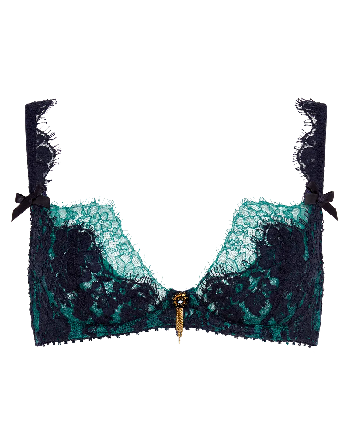Petrina Plunge Underwired Bra  | Agent Provocateur