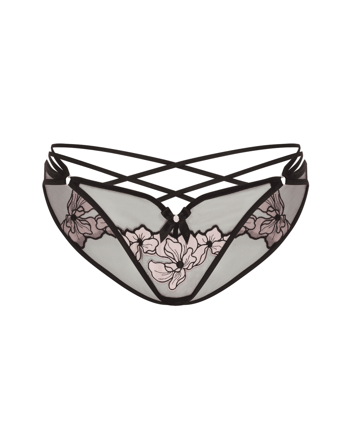 Polina Brief Pink/Black | Agent Provocateur