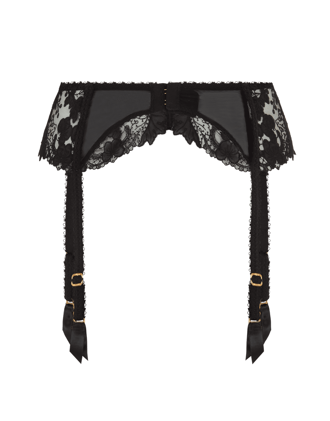 Posy Suspender  Black | Agent Provocateur