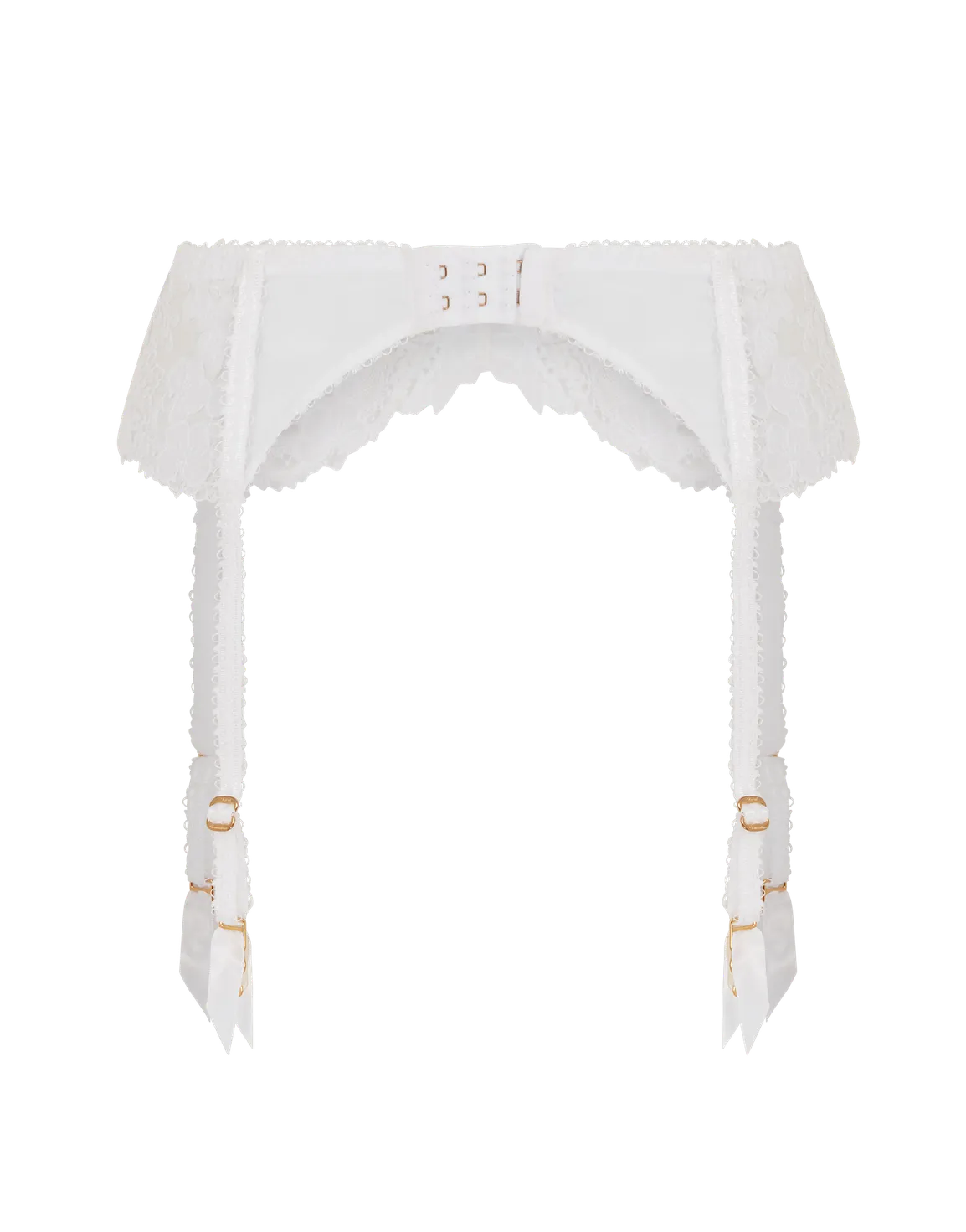 Posy Suspender  White | Agent Provocateur