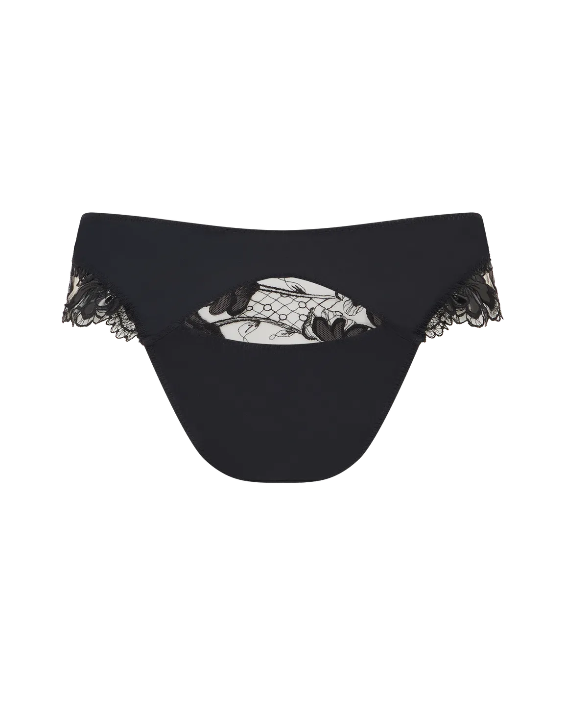 Rexanna Full Brief  Black/Nude | Agent Provocateur