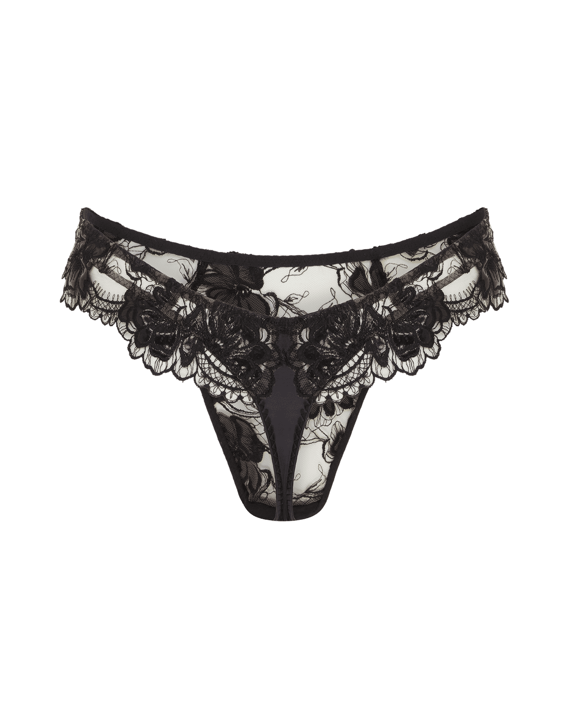 Rexanna Thong Black/Nude | Agent Provocateur