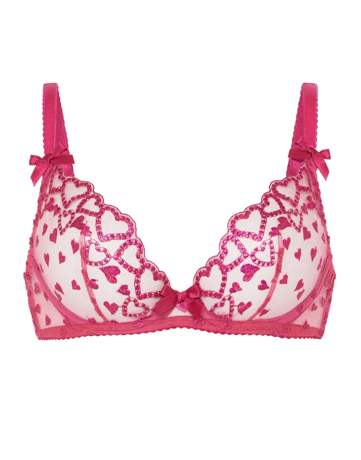 Rozann Plunge Underwired Bra | Agent Provocateur