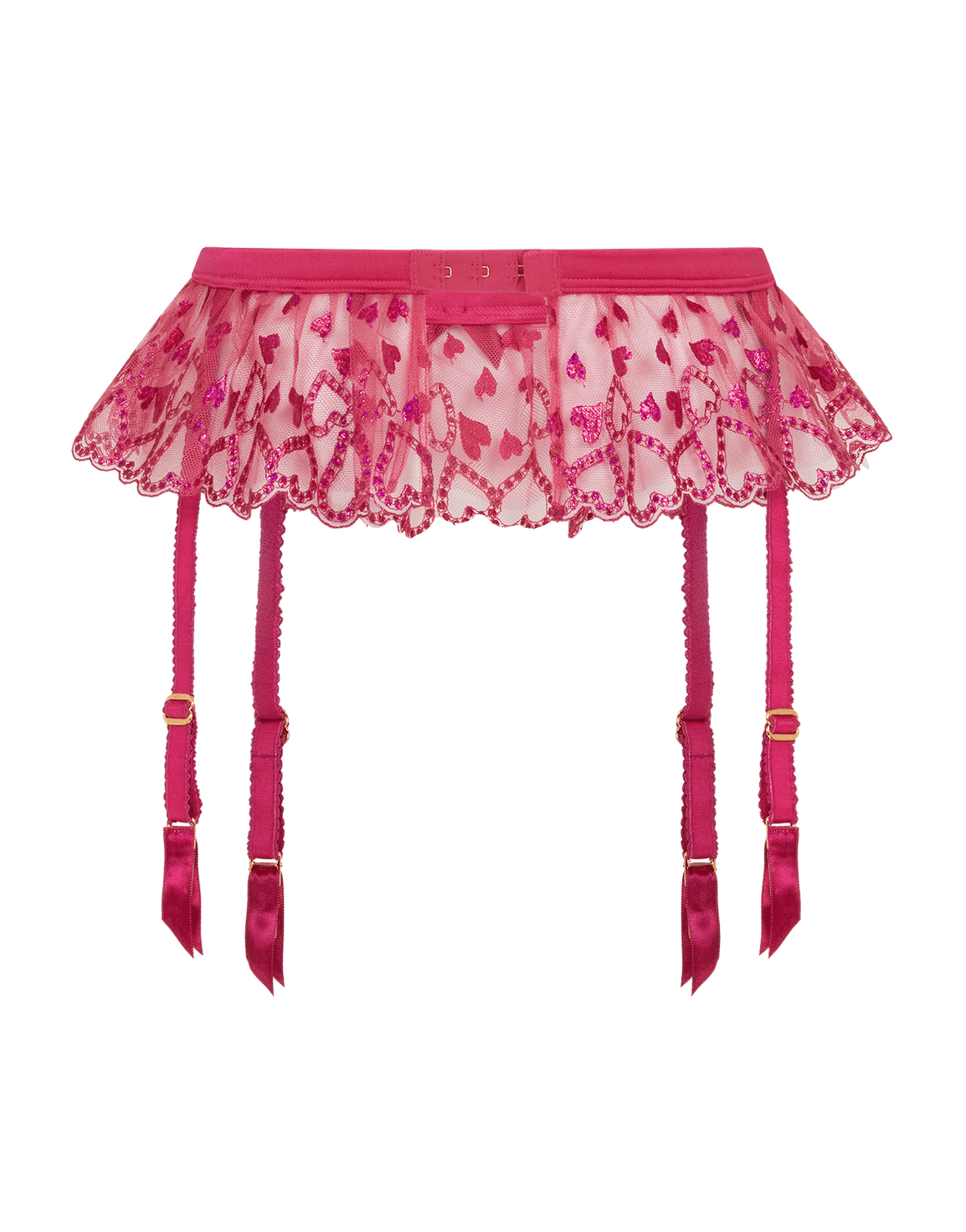 Rozann Tutu Suspender Fuchsia | Agent Provocateur