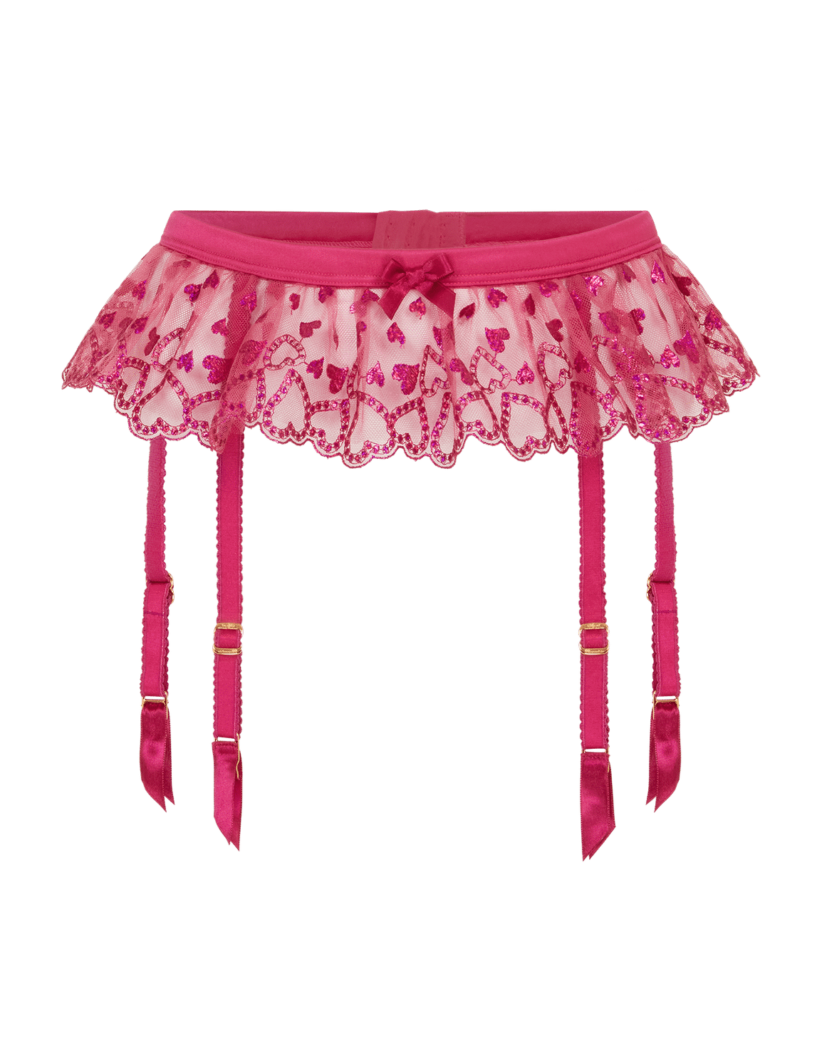 Rozann Tutu Suspender Fuchsia | Agent Provocateur