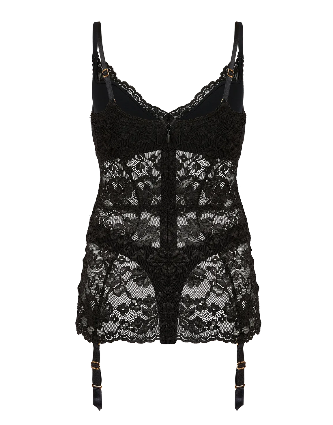 Tabitha Bodysuit  Black | Agent Provocateur