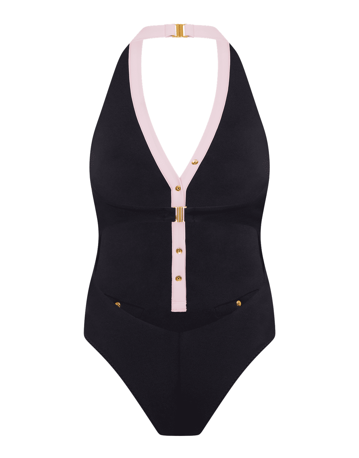 Tiggy Swimsuit  Black/Pink | Agent Provocateur
