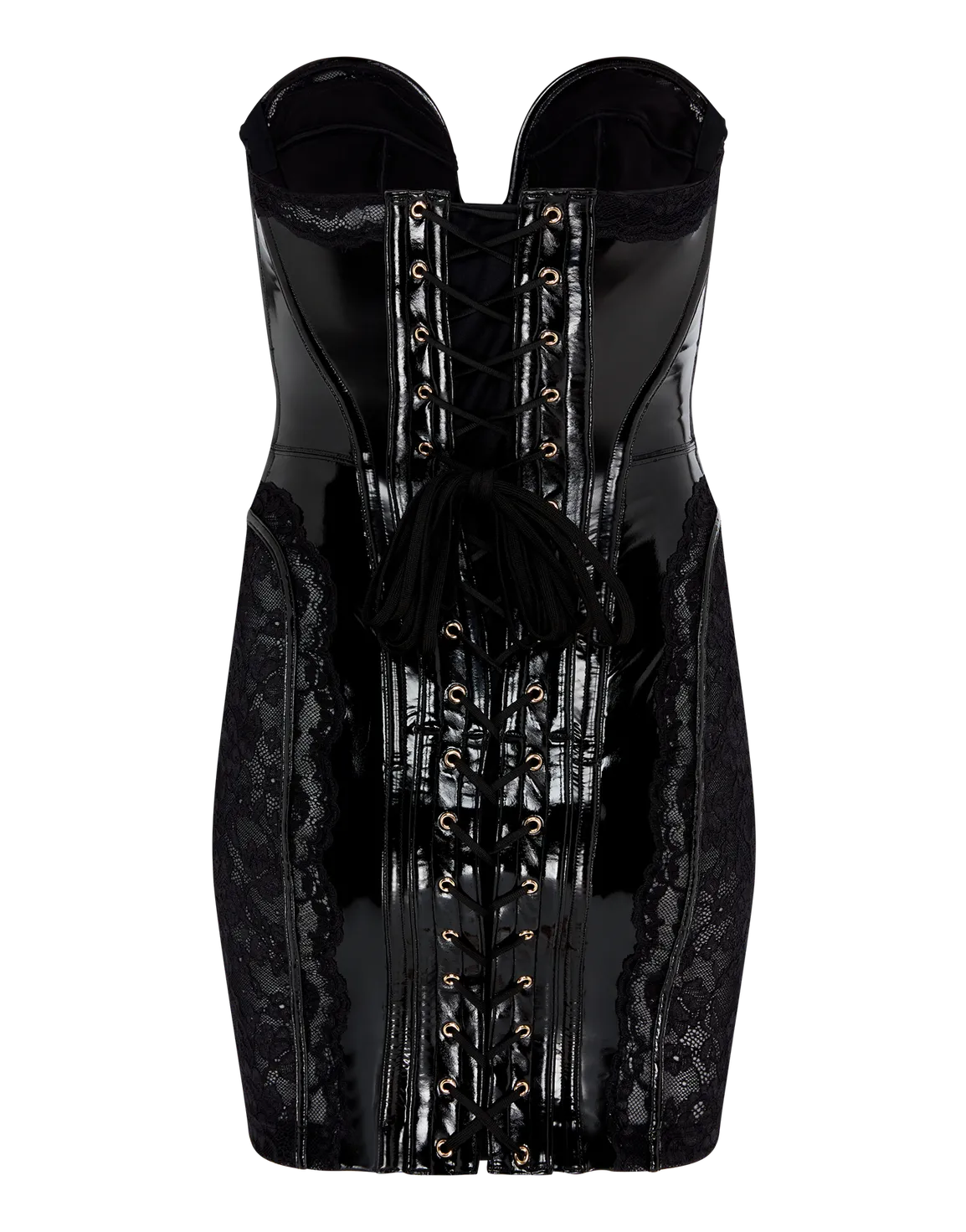 Tottie Corset Dress Black | Agent Provocateur