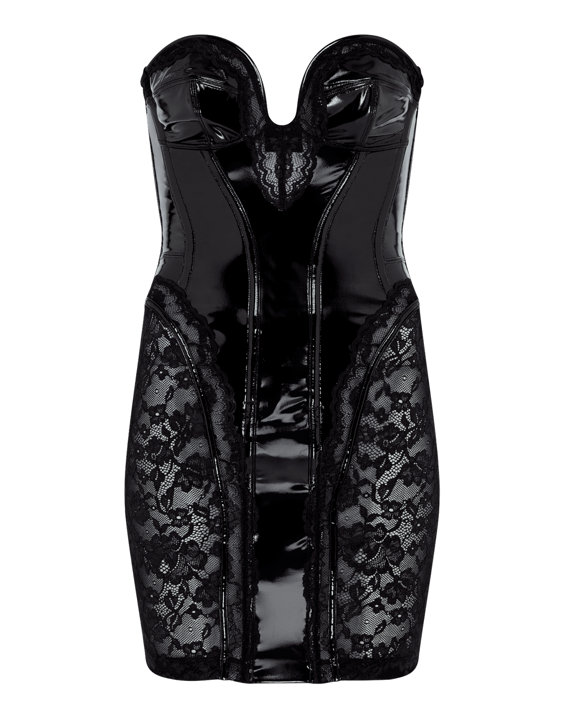 Tottie Corset Dress Black | Agent Provocateur