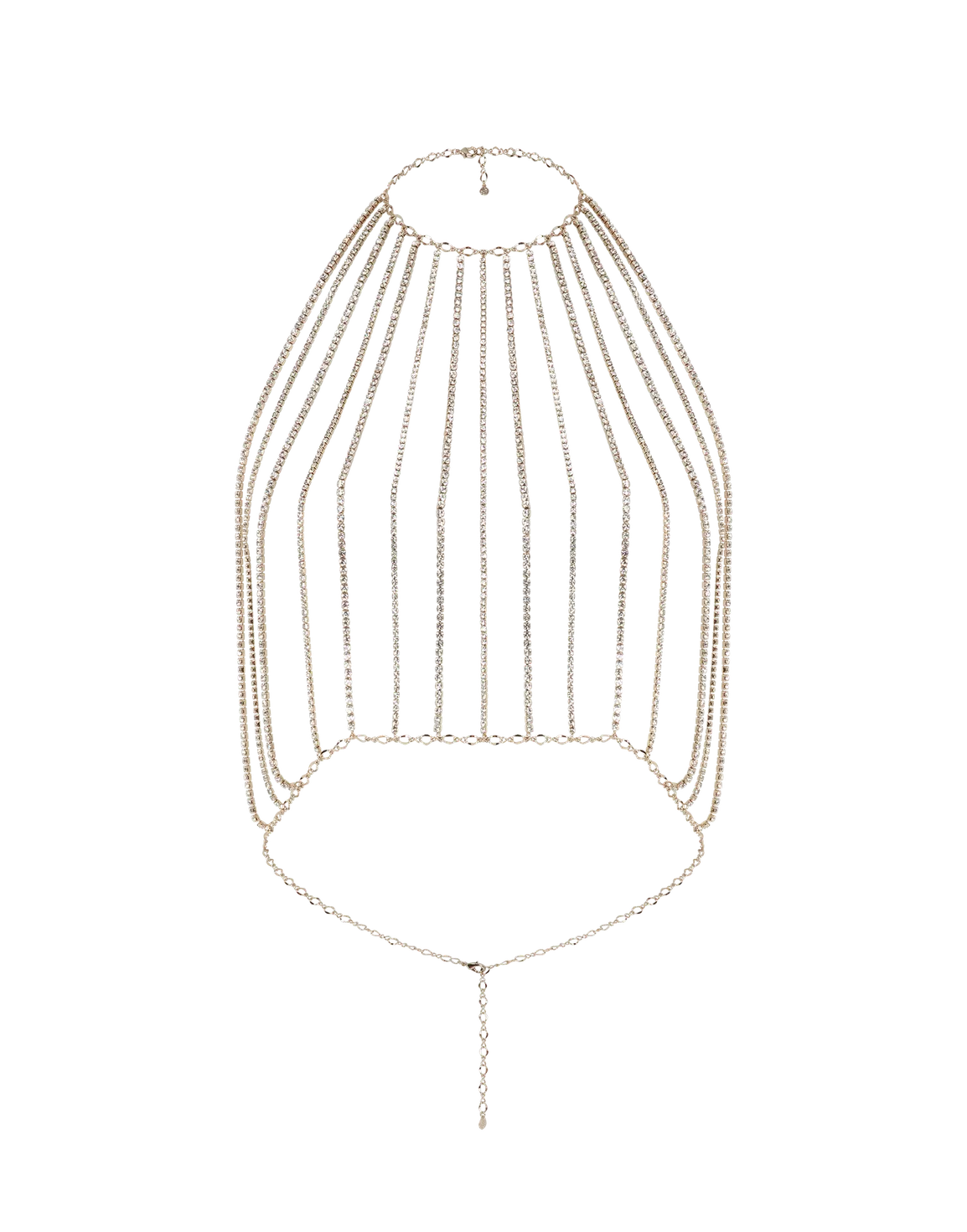 Vanitee Bra Gold/Crystal | Agent Provocateur