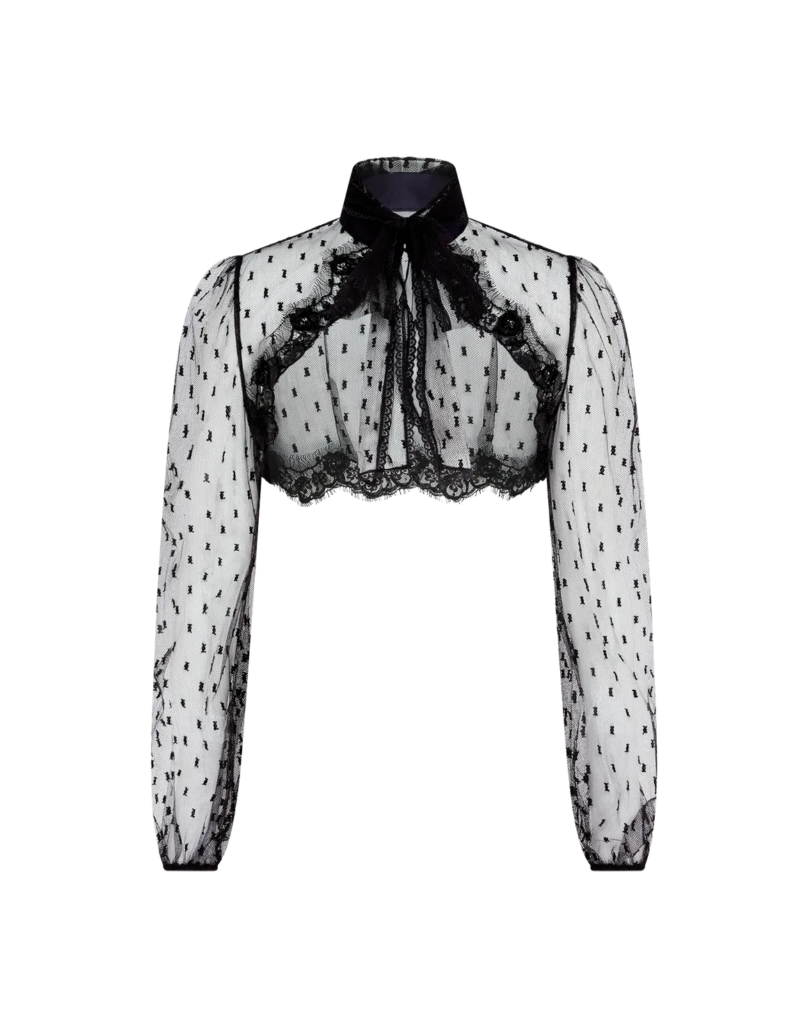 Veretie Cape Black/Navy | Agent Provocateur