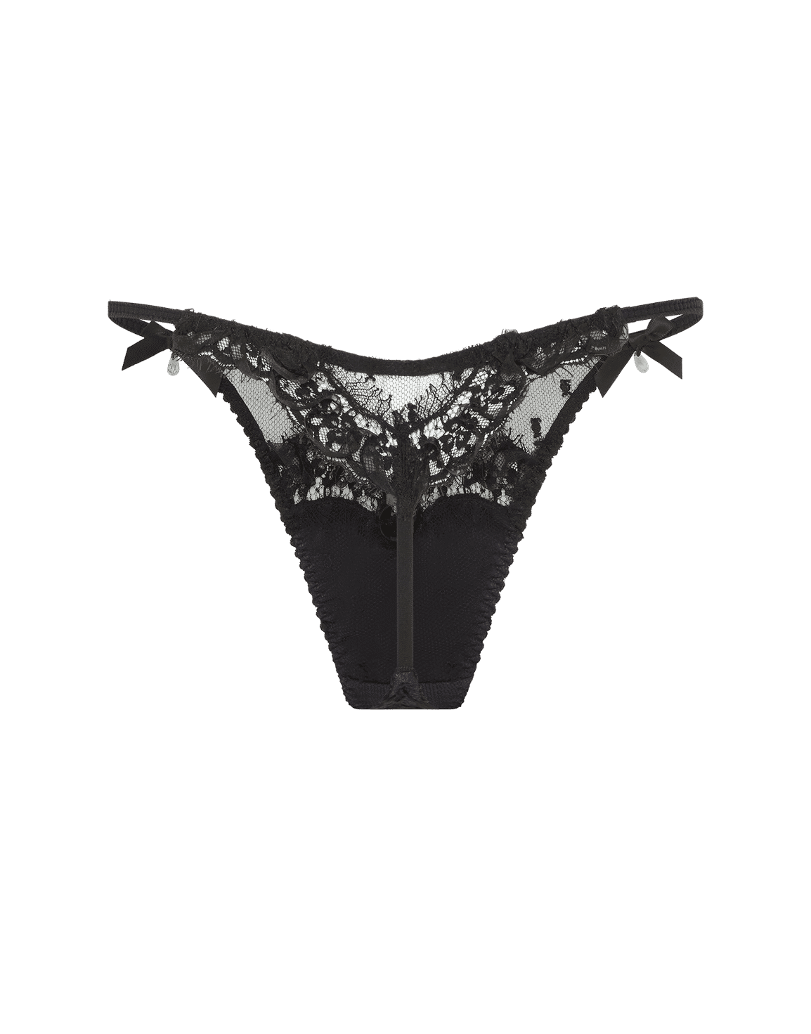 Veretie Thong  Black/Navy | Agent Provocateur