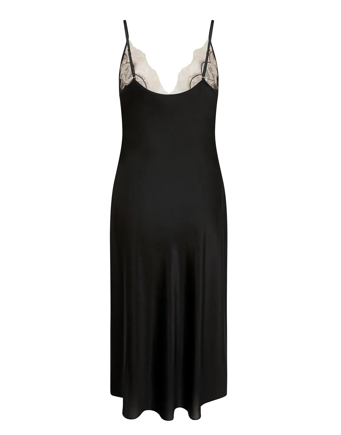 Vitoria Long Slip Black/Blush | Agent Provocateur