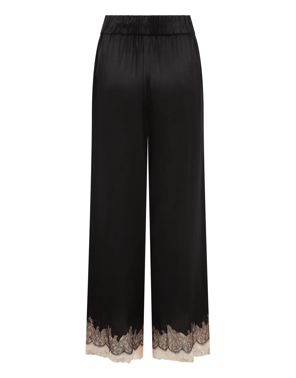 Vitoria Pyjama Trousers Black/Blush | Agent Provocateur