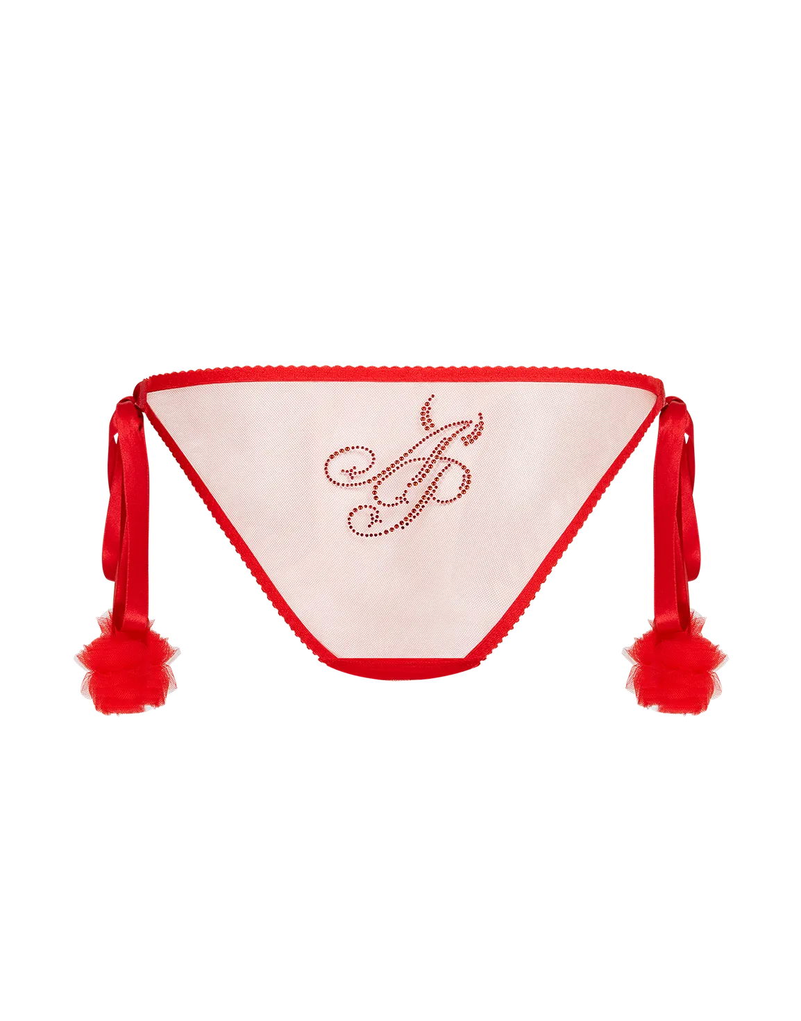 Devilette Tie Side Brief  Red | Agent Provocateur
