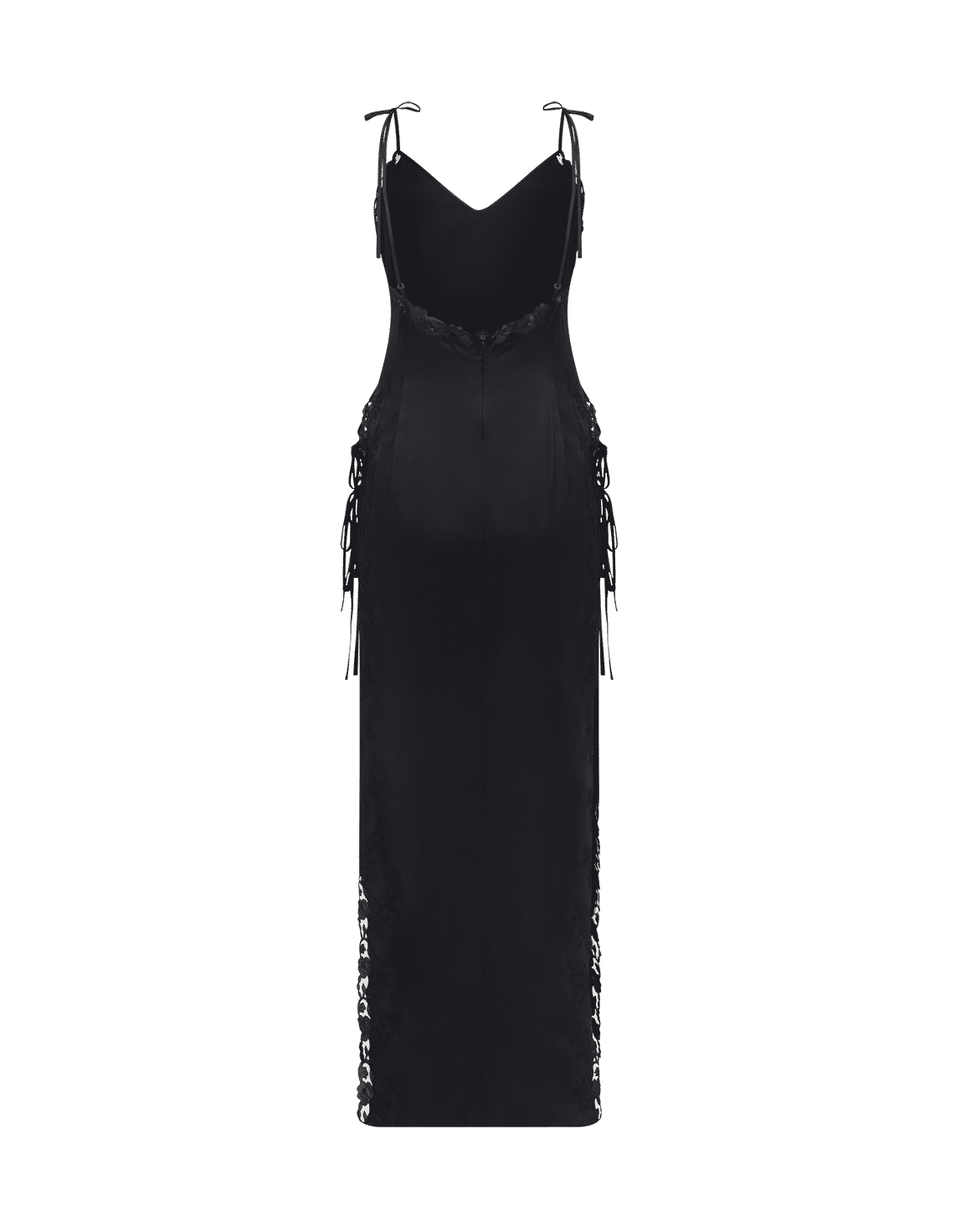 Babsie Long Slip Black | Agent Provocateur
