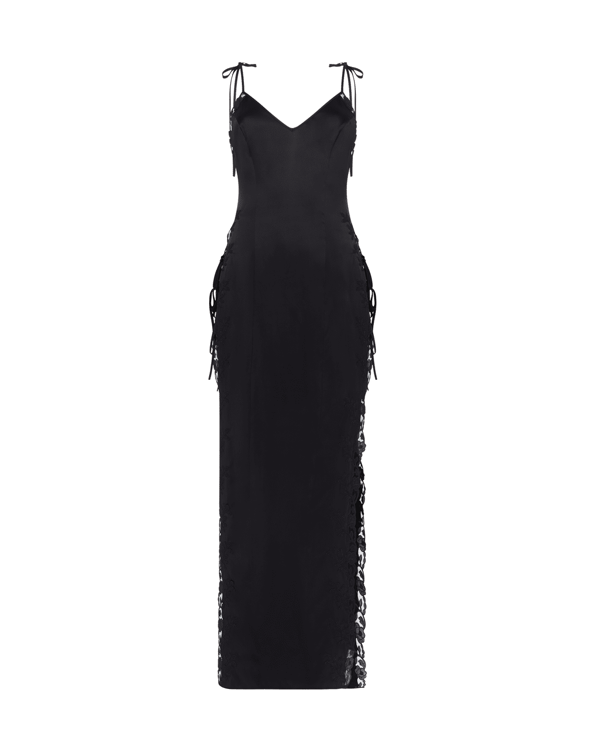 Babsie Long Slip Black | Agent Provocateur