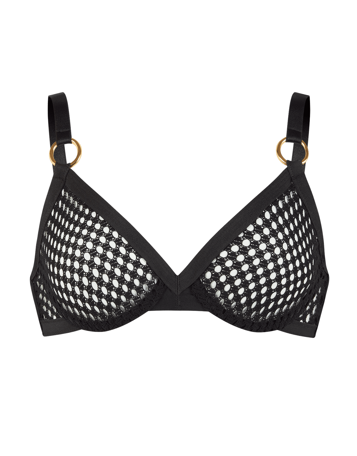Bubbles Soft Cup Bra Black | Agent Provocateur