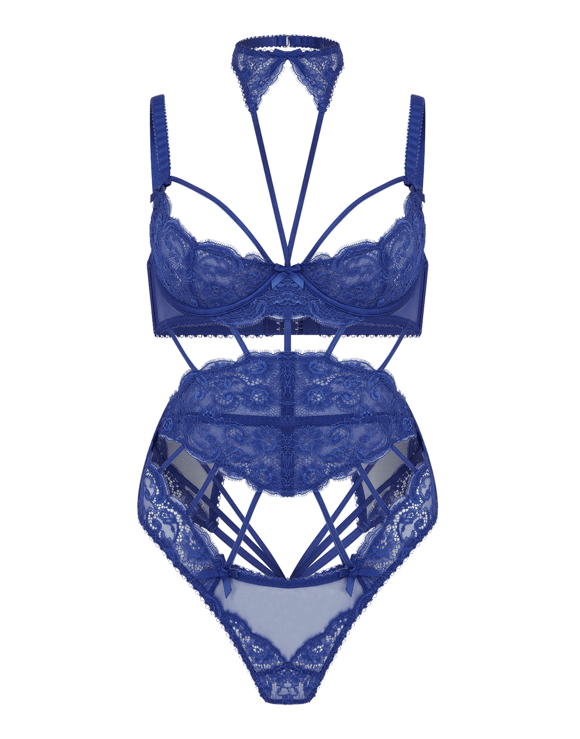 Joella Playsuit Cobalt | Agent Provocateur