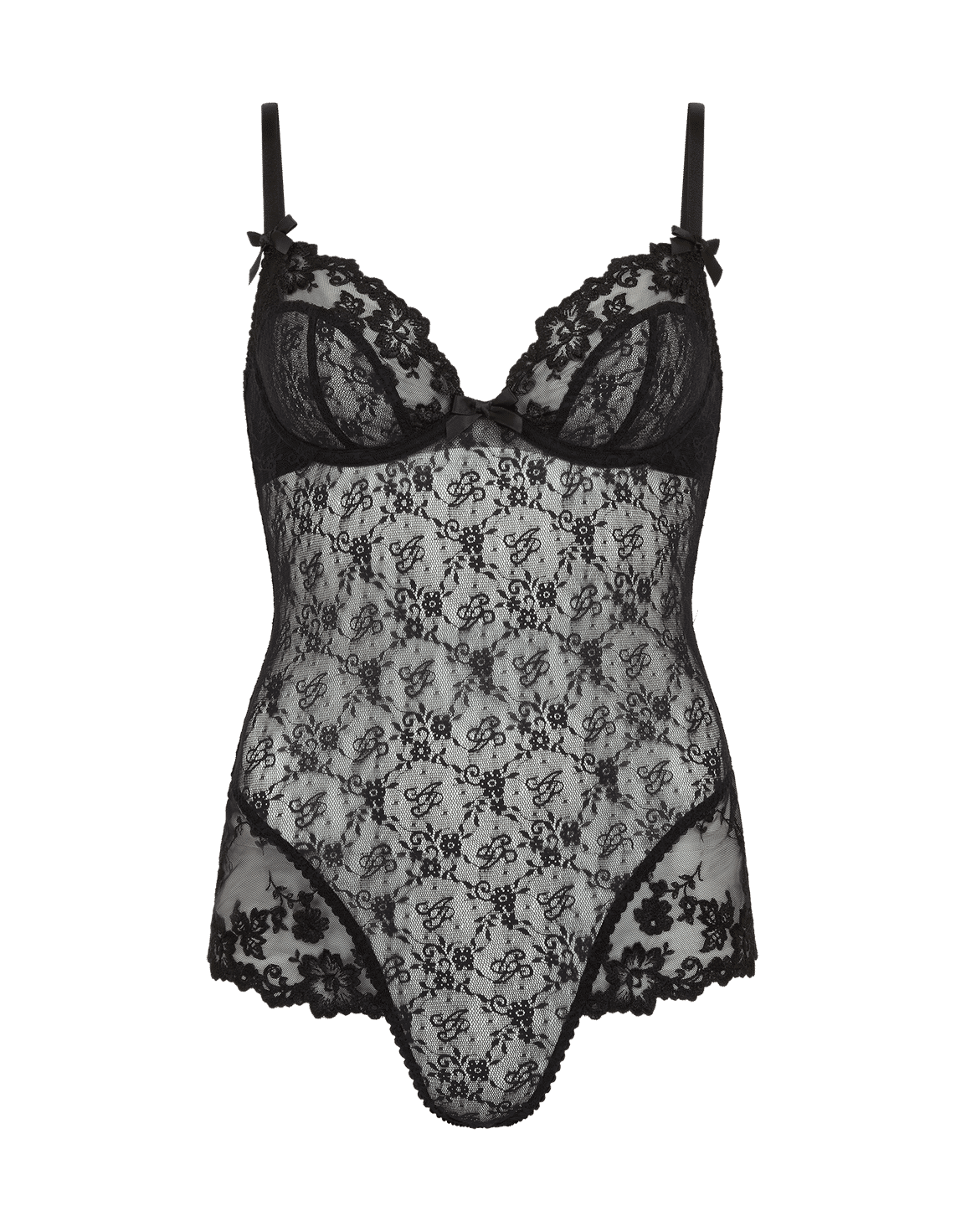 Josephina Bodysuit Black | Agent Provocateur