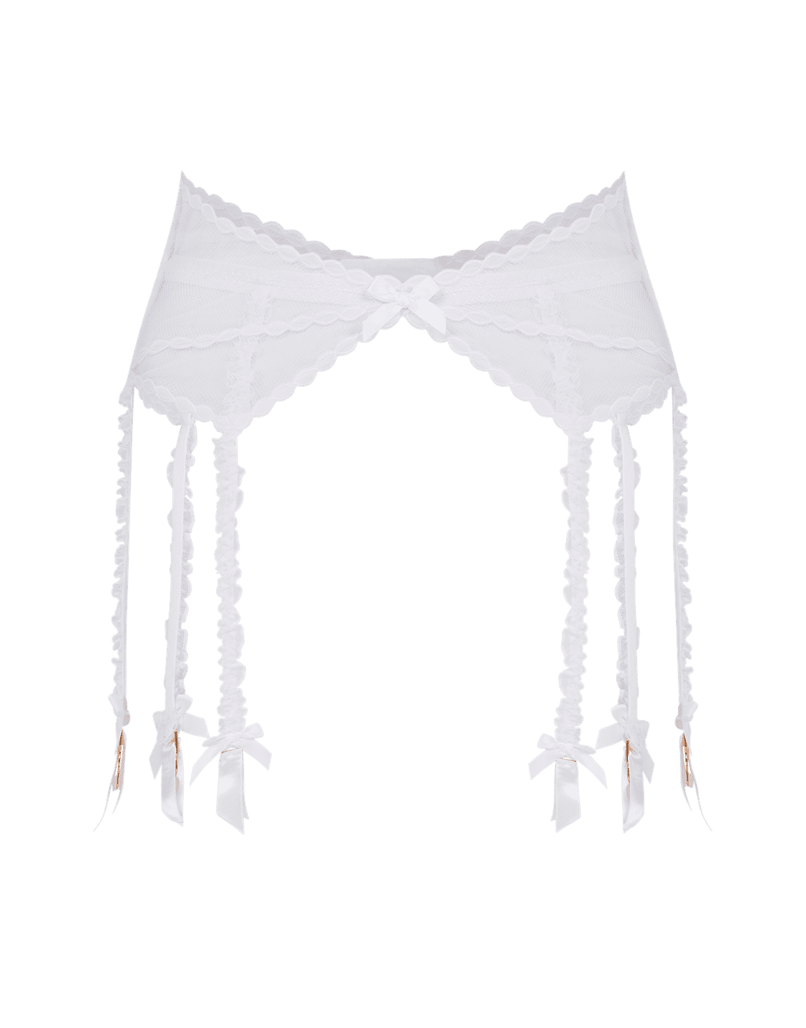 Lottina Suspender White | Agent Provocateur