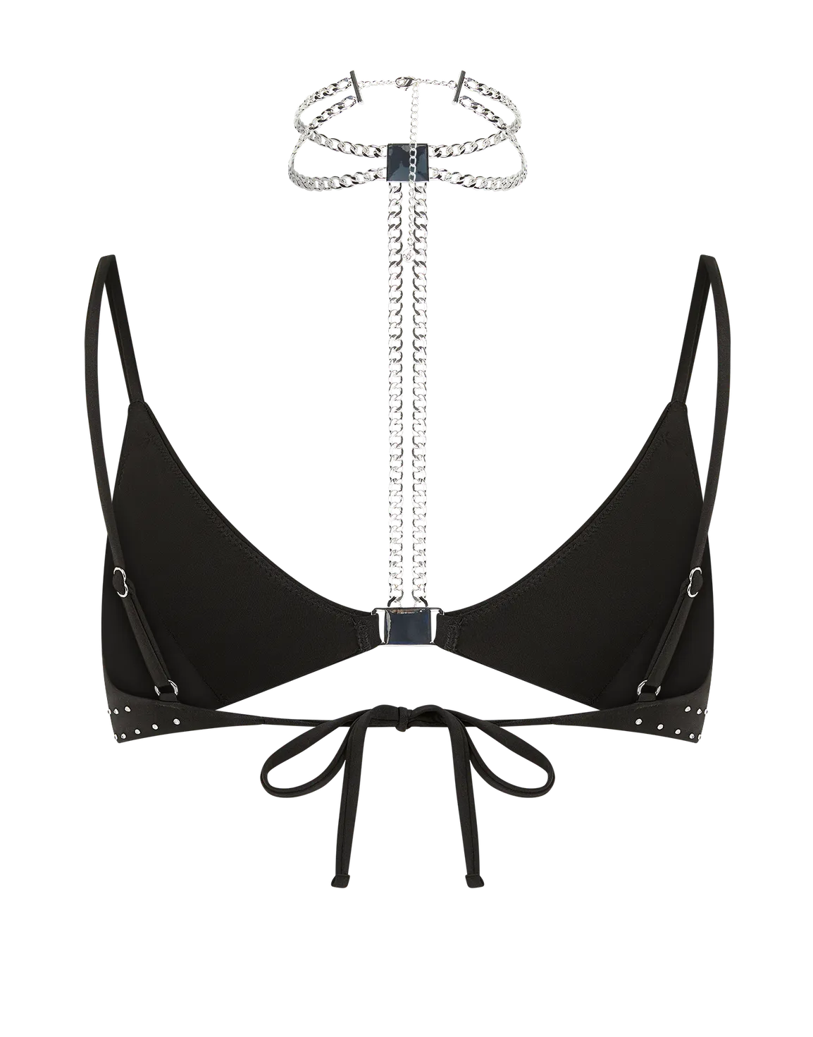 Trixina Bikini Top Black Crystal | Agent Provocateur