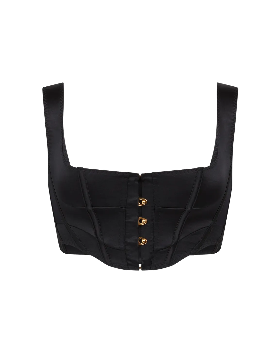 Zetta Corset Top Black | Agent Provocateur