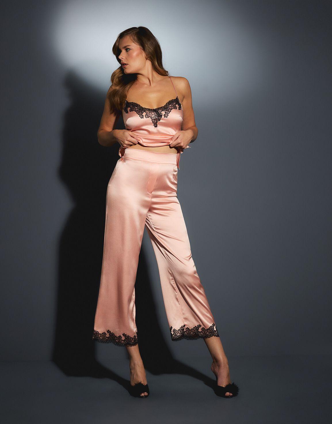 Amelea Pyjama Trousers PInk | Agent Provocateur