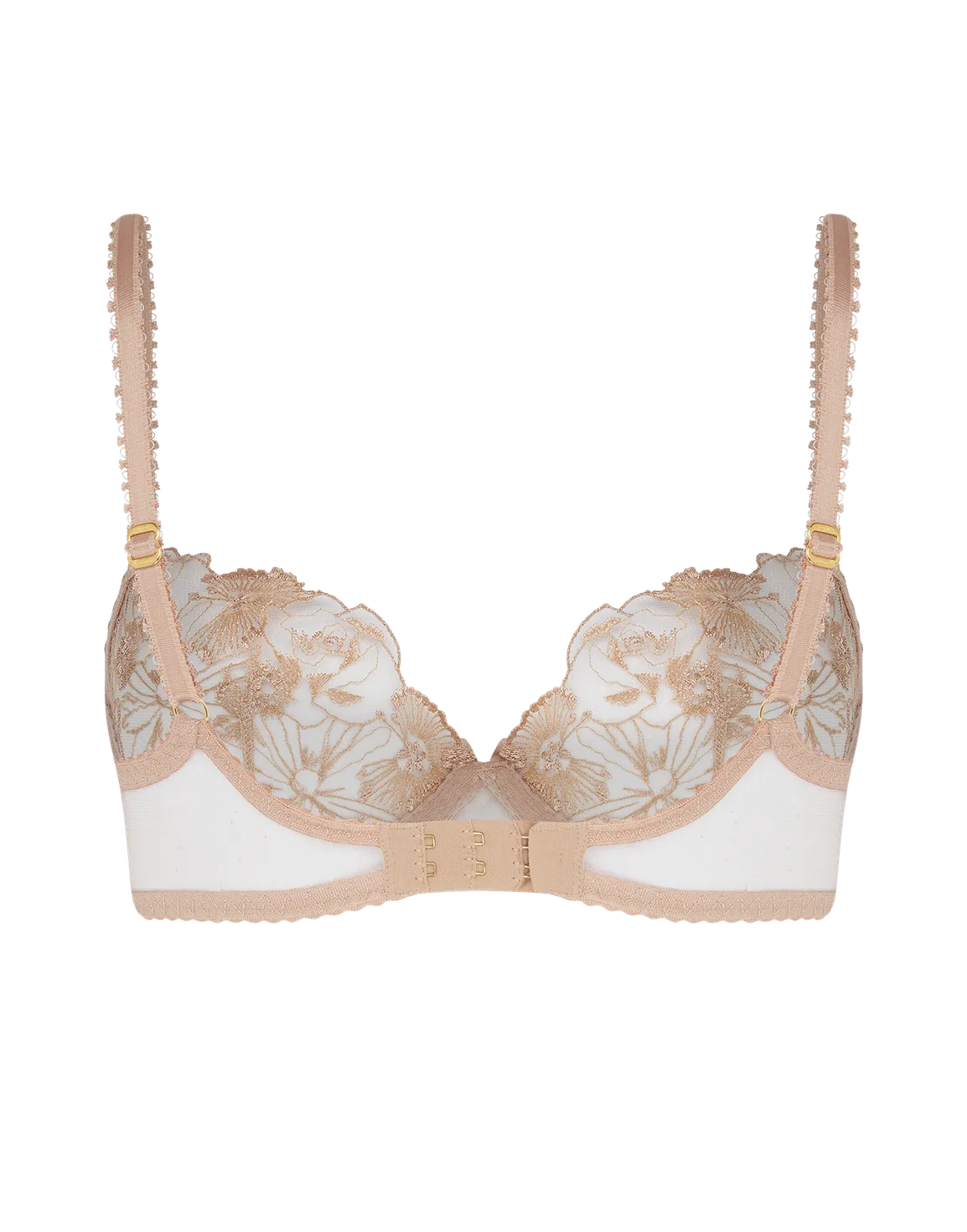Jayce Plunge Underwired Bra Praline | Agent Provocateur