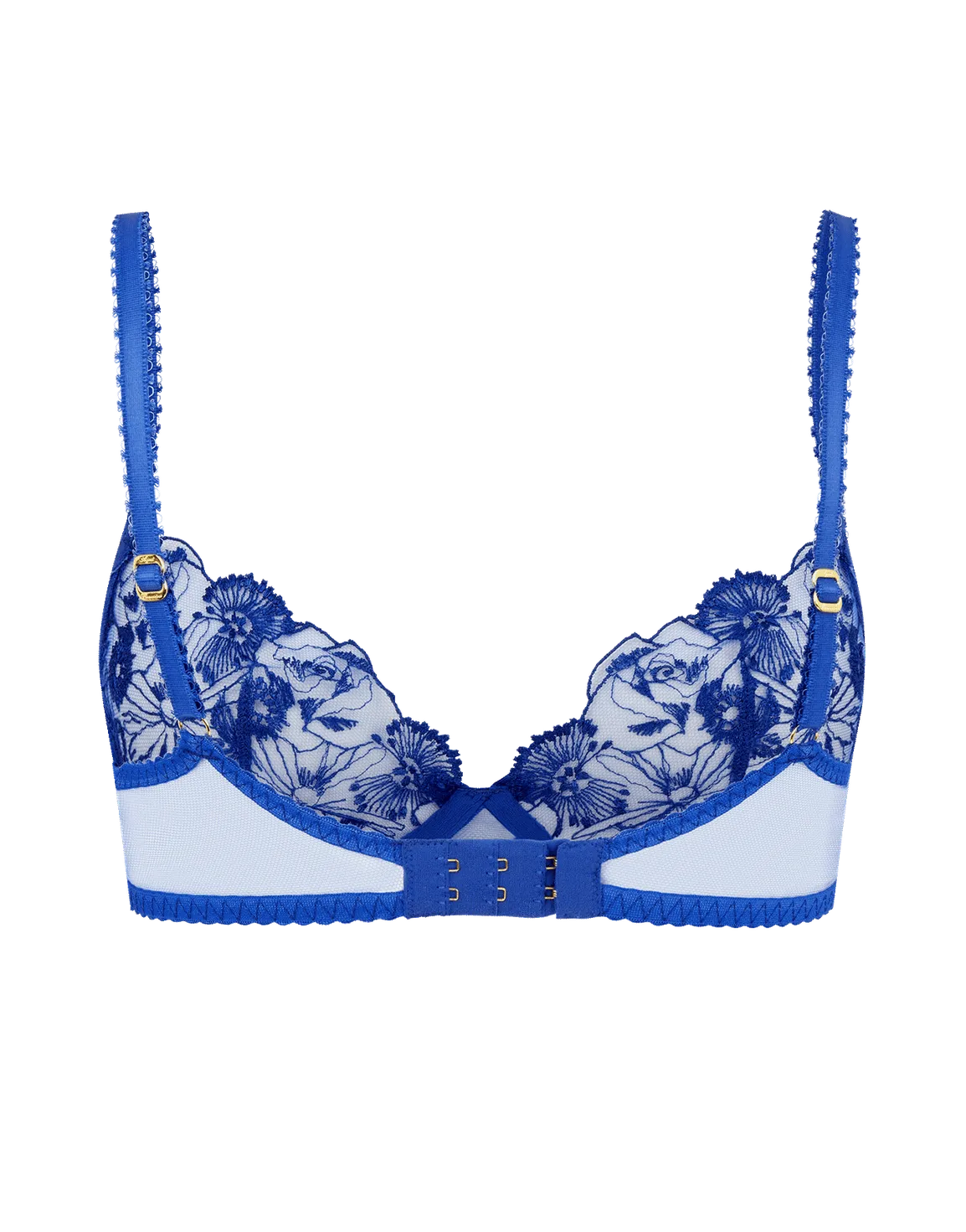Jayce Plunge Underwired Bra Cobalt | Agent Provocateur