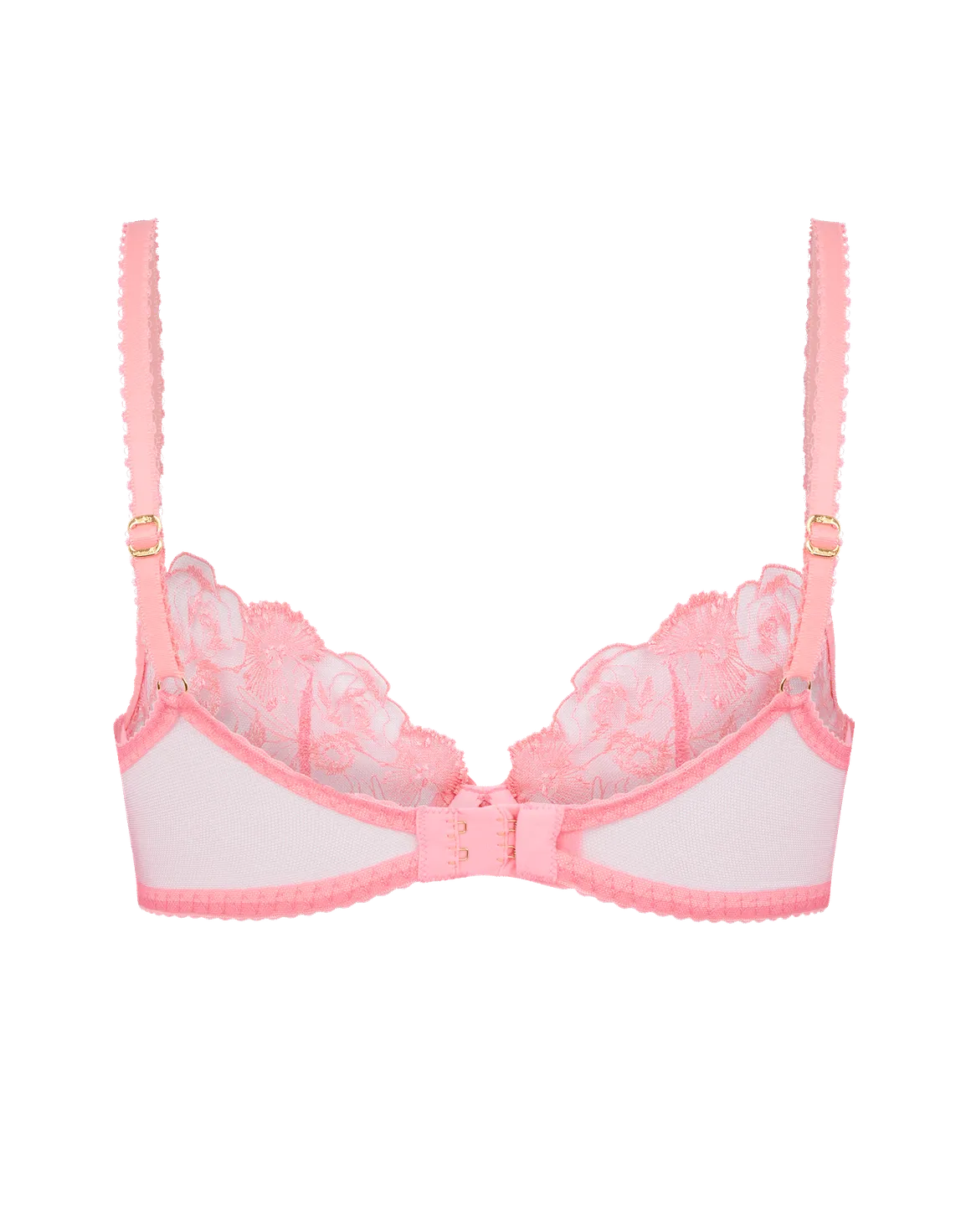 Jayce Plunge Underwired Bra Pink | Agent Provocateur